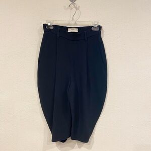 Prada Pleated Bermuda Shorts Size 10 EUC